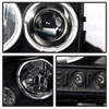 SPYDER 5078353 | Spyder Dodge Charger Projector Headlights - Halogen Model Only - LED Halo - LED Black Smoke - (PRO-YD-DCH05-LED-BSM); 2006-2010 Alternate Image 2