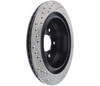 Stoptech 127.42078L | StopTech Infiniti FX35 Sport Drilled/Slotted Rotor, Rear Left; 2003-2012 Alternate Image 7