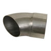 Kooks Headers 9103 | Universal 3in Short Turnouts Steel. 6 Long. Fits 3in Collector Alternate Image 2