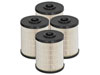 aFe 44-FF010-MB | ProGuard D2 Fuel Filter (4 Pack) 00-07 Dodge Diesel Trucks L6-5.9L (td); 2000-2007 Alternate Image 1