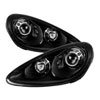 SPYDER 9934049 | Xtune Porsche Cayenne 11-14 4 LED Projector Headlights Black PRO-JH-PCAY11-AFS-BK; 2011-2014 Alternate Image 1