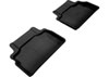 3D Maxpider l1hy02321509 | 3D MAXpider 2012-2016 Hyundai Genesis Kagu 2nd Row Floormats - Black; 2012-2016 Alternate Image 1