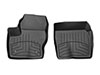 WeatherTech 4414361im | 2019+ Chevrolet Silverado 1500 Crew Cab Front Floorliner HP - Black; 2019-2024 Alternate Image 1