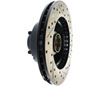 Stoptech 127.63022R | StopTech Plymouth GTX Sport Drilled/Slotted Rotor, Front Right; 1970-1971 Alternate Image 2