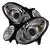 SPYDER 5029355 | Spyder Mercedes Benz W211 E-Class DRL LED Projector Headlights - Chrome - (PRO-YD-MBW21107-DRL-C); 2007-2009 Alternate Image 2