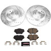 PowerStop k7888 | Power Stop 16-19 BMW X1 Front Z23 Evolution Sport Brake Kit; 2016-2019 Alternate Image 2