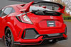 Perrin Performance php-bdy-251rd | Perrin 10th Gen Civic SI/Type-R/Hatchback Tow Hook Kit (Rear) - Red; 2016-2020 Alternate Image 6