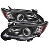 SPYDER 5074263 | Spyder Toyota Corolla Projector Headlights - Halogen Model Only ( Not Compatible With Xenon/HID Model ) - DRL LED - Black - (PRO-YD-TC11-DRL-BK); 2011-2013 Alternate Image 1