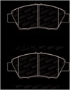 Stoptech 308.13940 | StopTech Street Brake Pads Honda Fit, Front; 2009-2018 Alternate Image 2