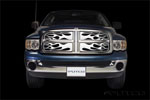 Putco 89132 | 03-05 Ram 2500/3500 Flaming Inferno Stainless Steel Grille; 2003-2005 Alternate Image 1