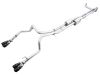 AWE Tuning 301543204 | 4th Gen GM 1500 6.2L 0FG Catback Split Rear Exit (w/ Bumper Cutouts) - Quad Diamond Tips Alternate Image 1