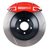 Stoptech 82.241.0041.71 | StopTech Dodge Magnum Big Brake Kit ST-40 Red Calipers & 1-Piece No Coating Slotted Rotors, Rear; 2005-2008 Alternate Image 5