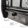 Westin 58-31125 | /HDX Bandit 17-19 Ford F-250 / F-350 Front Bumper - Textured Black; 2017-2019 Alternate Image 9