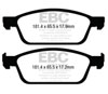 EBC dp43008r | 13+ Ford Escape 1.6 Turbo 4WD Yellowstuff Front Brake Pads; 2013-2023 Alternate Image 4