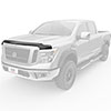 EGR 305901 | 16+ Nissan Titan XD Superguard Hood Shield (305901); 2016-2023 Alternate Image 2