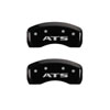 MGP 35007SATSBK | 4 Caliper Covers Engraved Front Cadillac Engraved Rear ATS Black finish silver ch; 2013-2018 Alternate Image 2