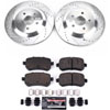 PowerStop k3061 | Power Stop 04-07 Ford Freestar Rear Z23 Evolution Sport Brake Kit; 2004-2007 Alternate Image 2