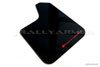 Rally Armor mf12-ur-blk/rd | Universal fitment (no hardware) UR Black Mud Flap w/ Red Logo Alternate Image 1