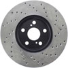 Stoptech 128.44160R | StopTech Pontiac Vibe Sport Cross Drilled Brake Rotor, Front Right; 2009-2010 Alternate Image 5