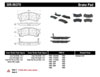 Stoptech 309.06370 | StopTech Sport Brake Pads Mazda Protege5, Front; 2002-2003 Alternate Image 1