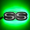 Oracle Lighting 3095-004 | Oracle Chevrolet Camaro SS Illuminated Emblem - Green; 1978-2019 Alternate Image 1