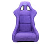 NRG frp-302pp-prisma | FRP Bucket Seat PRISMA Edition W/ pearlized Back Purple Alcantara - Large Alternate Image 1