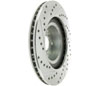 Stoptech 227.47018L | StopTech Subaru Forester Select Sport Drilled/Slotted Rotor, Front Left; 2003-2008 Alternate Image 3