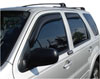 AVS 194059 | 01-07 Ford Escape Ventvisor In-Channel Front & Rear Window Deflectors 4pc - Smoke; 2001-2007 Alternate Image 1