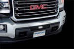 Putco 88196l | 15-19 GMC Sierra HD SS Black Punch Bumper Grille Insert w/Flush 6in Luminix Lightbar; 2015-2019 Alternate Image 2