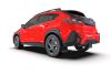 Rally Armor mf106urblknb | 2024 Subaru Crosstrek Black UR Mud Flap Light Blue Logo; 2024-2024 Alternate Image 4