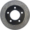 Stoptech 127.63006R | StopTech Jeep CJ5 Sport Drilled/Slotted Rotor, Front Right; 1977-1983 Alternate Image 4