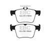 EBC dp32173c | 14+ Audi S3 2.0 Turbo Redstuff Rear Brake Pads; 2014-2023 Alternate Image 4