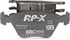 EBC dp81939rpx | Racing 13-14 Audi RS7 4.0L Twin Turbo (Cast Iron Rotors w/Round Weights) RP-X Front Brake Pads; 2013-2014 Alternate Image 1