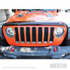 Westin 72-90152 | 2018 Jeep Wrangler JL Wade Platinum Bug Shield - Smoke; 2018-2024 Alternate Image 9