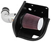 K&N Engineering 693530ts | K&N 11-12 Ford Fiesta 1.6L L4 Silver Typhoon Performance Intake; 2011-2012 Alternate Image 1