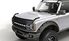 AVS 322183 | 21-23 Ford Bronco(Excl Raptor) Aeroskin Low Profile Acrylic Hood Shield - Smoke; 2021-2024 Alternate Image 1