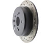 Stoptech 128.44142L | StopTech Lexus IS250 Sport Cross Drilled Brake Rotor, Rear Left; 2006-2015 Alternate Image 4