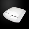 Amerihood FM05AHGTRFH | Ford Mustang Type-GTR Style Functional Ram Air Hood; 2005-2009 Alternate Image 3