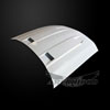 Amerihood FM05AHT3FHW | Ford Mustang Type-3 Style Functional Heat Extractioni Ram Air Hood; 2005-2009 Alternate Image 3