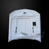 Amerihood FM10AHROUFH | Ford Mustang Type-ROU Style Functional Heat Extraction Ram Air Hood; 2010-2012 Alternate Image 4