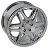 OE Wheels mb09-18085-5112-35c | 18 Replica Wheel MB09 Mercedes Benz C Class Rim 18x8.5 Chrome Wheel Mercedes-Benz E300 1995-1999; 1995-1999 Alternate Image 2