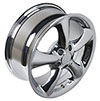 OE Wheels mb01-17075-5112-37c | 17 Replica Wheel MB01 Mercedes Benz C Class Rim 17x7.5 Chrome Wheel Mercedes-Benz CLK320 1998-2003; 1998-2003 Alternate Image 2