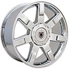 OE Wheels ca80-22090-6550-31c | 22 Replica Wheel CA80 Escalade Rim 22x9 Chrome Wheel Chevrolet C2500 1988-2000; 1988-2000 Alternate Image 1