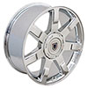 OE Wheels ca80-22090-6550-31c | 22 Replica Wheel CA80 Escalade Rim 22x9 Chrome Wheel Chevrolet C2500 1988-2000; 1988-2000 Alternate Image 2