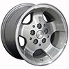 OE Wheels jp08-15080-5450-25ms | 15 Replica Wheel JP08 Jeep Wrangler Rim 15x8 Silver Wheel Jeep Wrangler 1987-2006; 1987-2006 Alternate Image 1