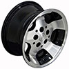 OE Wheels jp08-15080-5450-25mb | 15 Replica Wheel JP08 Wrangler Rim 15x8 Machined Wheel Jeep Wrangler 1987-2006; 1987-2006 Alternate Image 2