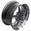 OE Wheels fr04a-dr17080-4425-15am | 17 Replica Wheel FR04 Cobra Rim 17x8 DR Gunmetal Wheel Ford Mustang 1979-1993; 1979-1993 Alternate Image 2