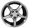 OE Wheels cv05-dm17095-5475-54mb | 17 Replica Wheel CV05 C5 Rim 17x9.5 Machined Wheel Chevrolet Camaro 1993-2002; 1993-2002 Alternate Image 2