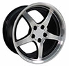 OE Wheels cv05-dm18105-5475-56mb | 18 Replica Wheel CV05 C5 Rim 18x10.5 Machined Wheel Chevrolet Corvette (rear only) 1988-2004; 1988-2004 Alternate Image 1