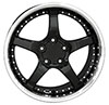 OE Wheels cv05-sr18105-5475-56b | 18 Replica Wheel CV05 C5 Rim 18x10.5 Black Wheel Chevrolet Camaro (rear only) 1993-2002; 1993-2002 Alternate Image 2